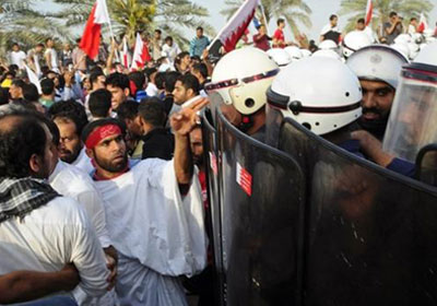 اسفرت الاحتجاجات الاخيرة بالبحرين عن وقوع العديد من المصادمات مع قوات الامن
